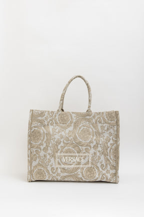 Barocco Athena Jacquard Tote Bag
