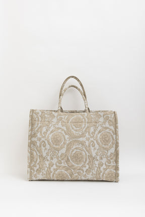 Barocco Athena Jacquard Tote Bag