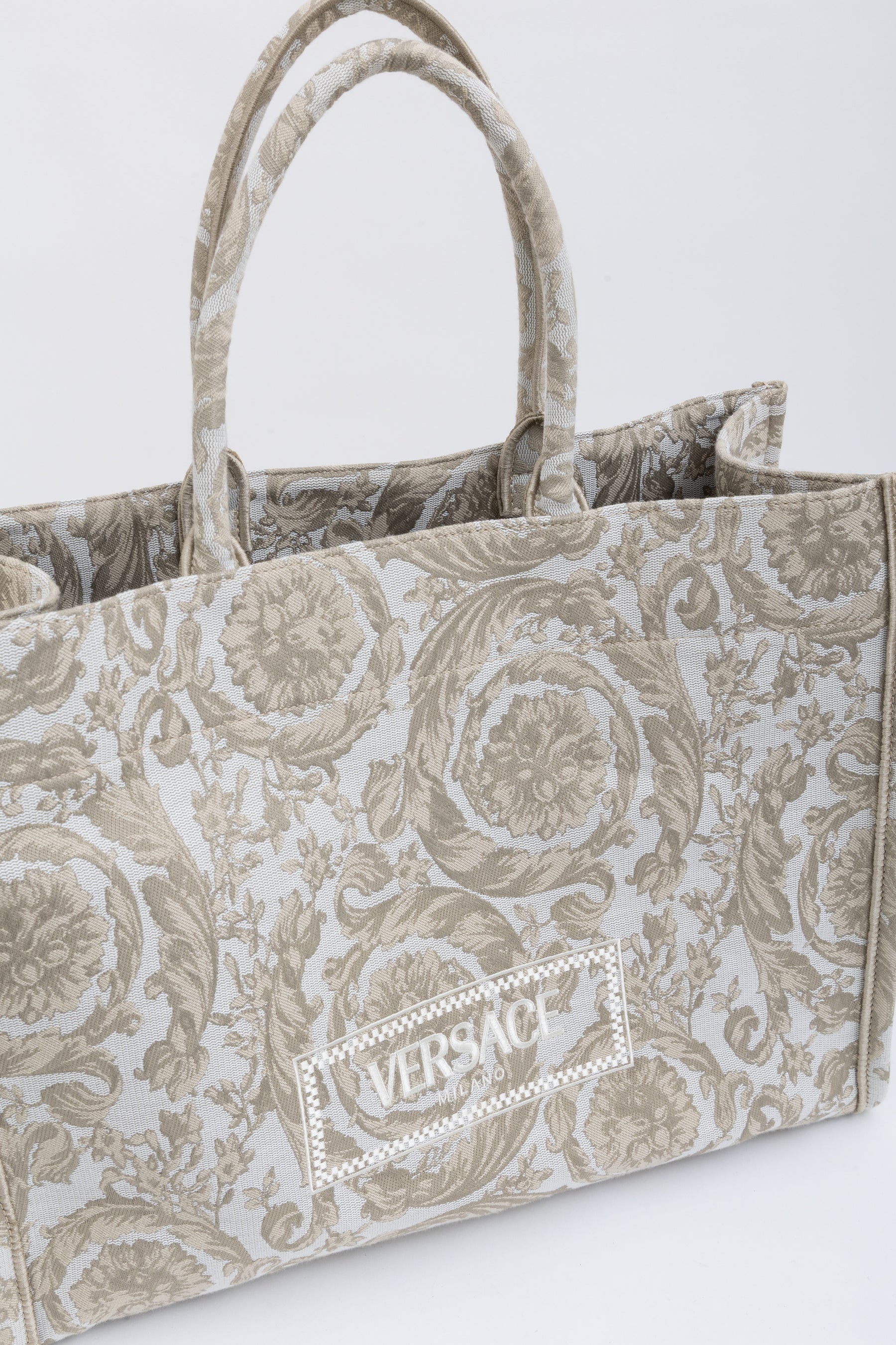 Barocco Athena Jacquard Tote Bag
