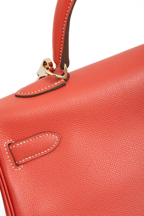 Kelly Retourne 35 in Epsom Leather