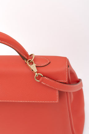 Kelly Retourne 35 in Epsom Leather