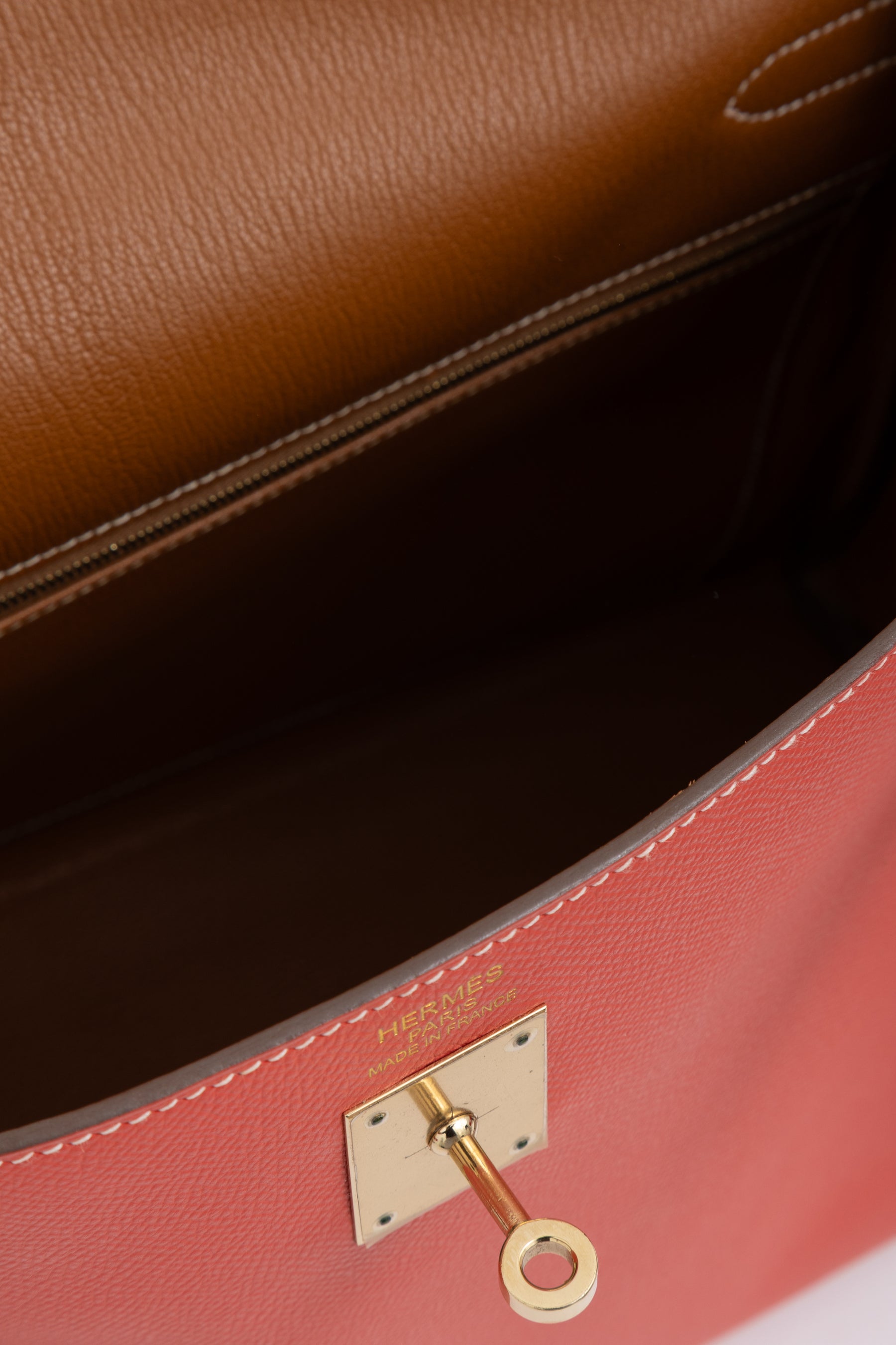 Kelly Retourne 35 in Epsom Leather