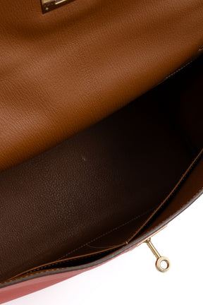 Kelly Retourne 35 in Epsom Leather