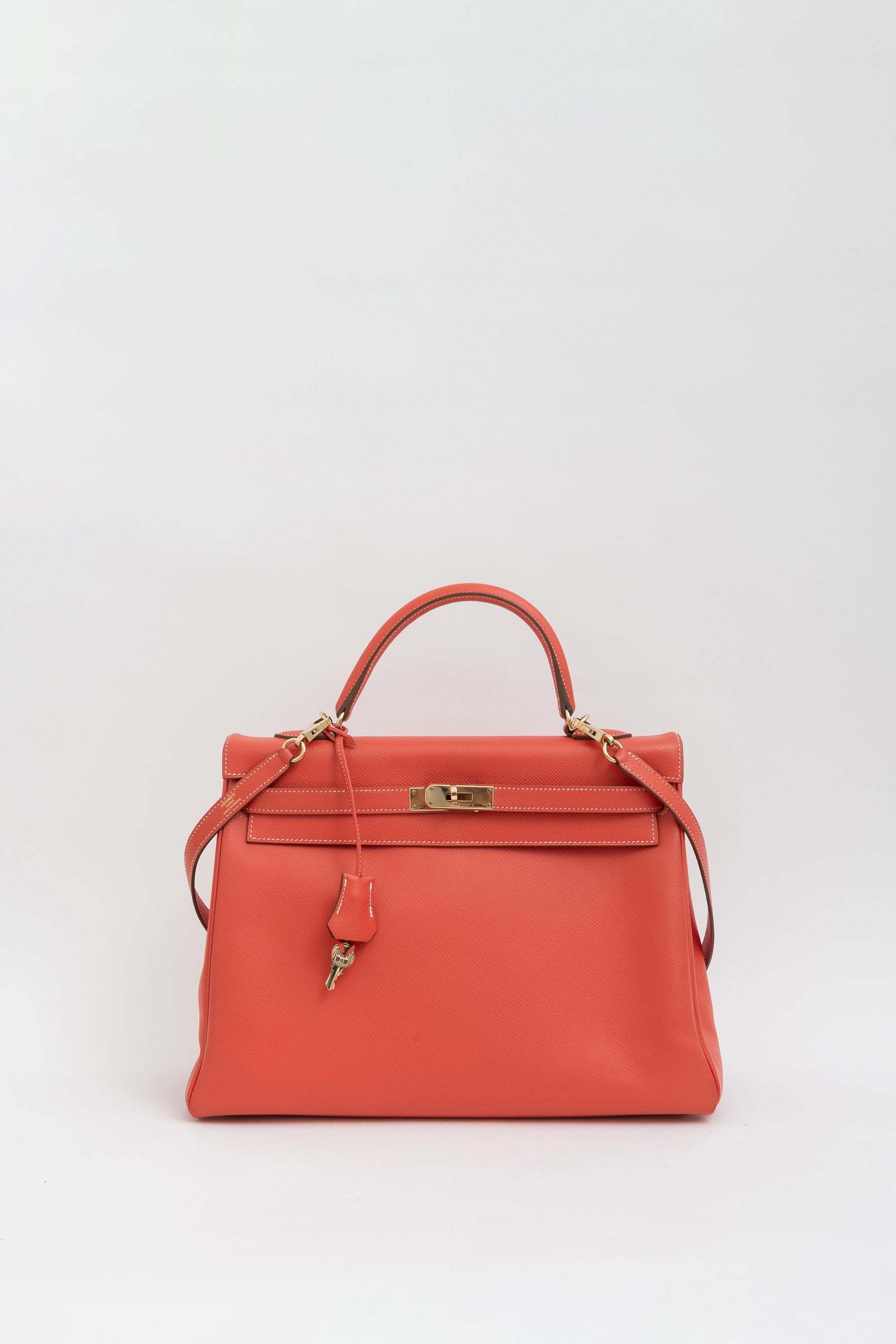 Kelly Retourne 35 in Epsom Leather