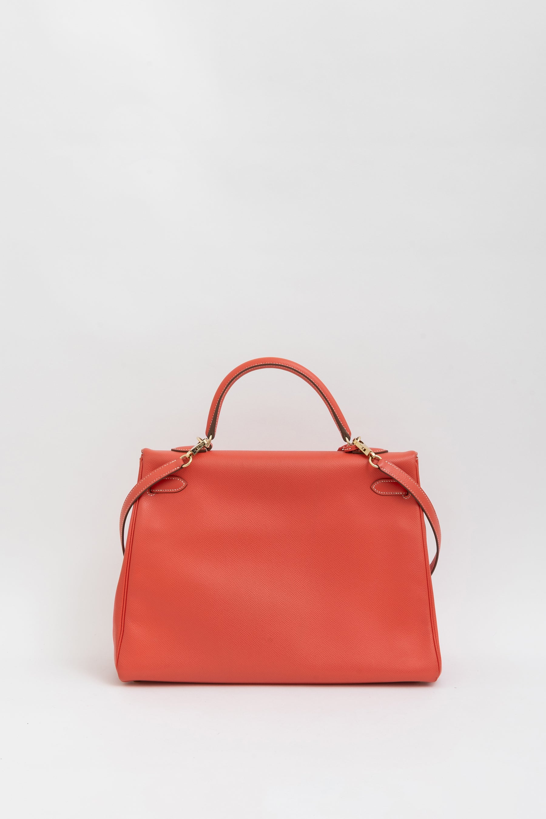 Kelly Retourne 35 in Epsom Leather