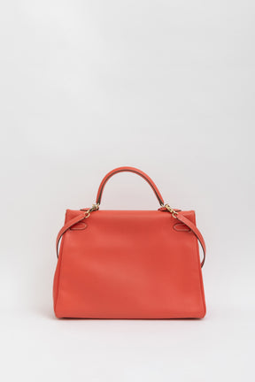 Kelly Retourne 35 in Epsom Leather