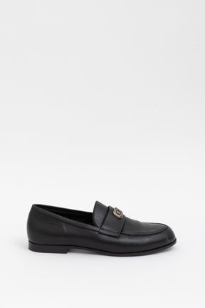 Enamel CC Logo Loafers