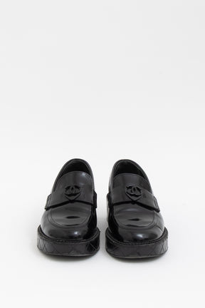 Quilted CC Moccasin Loafers