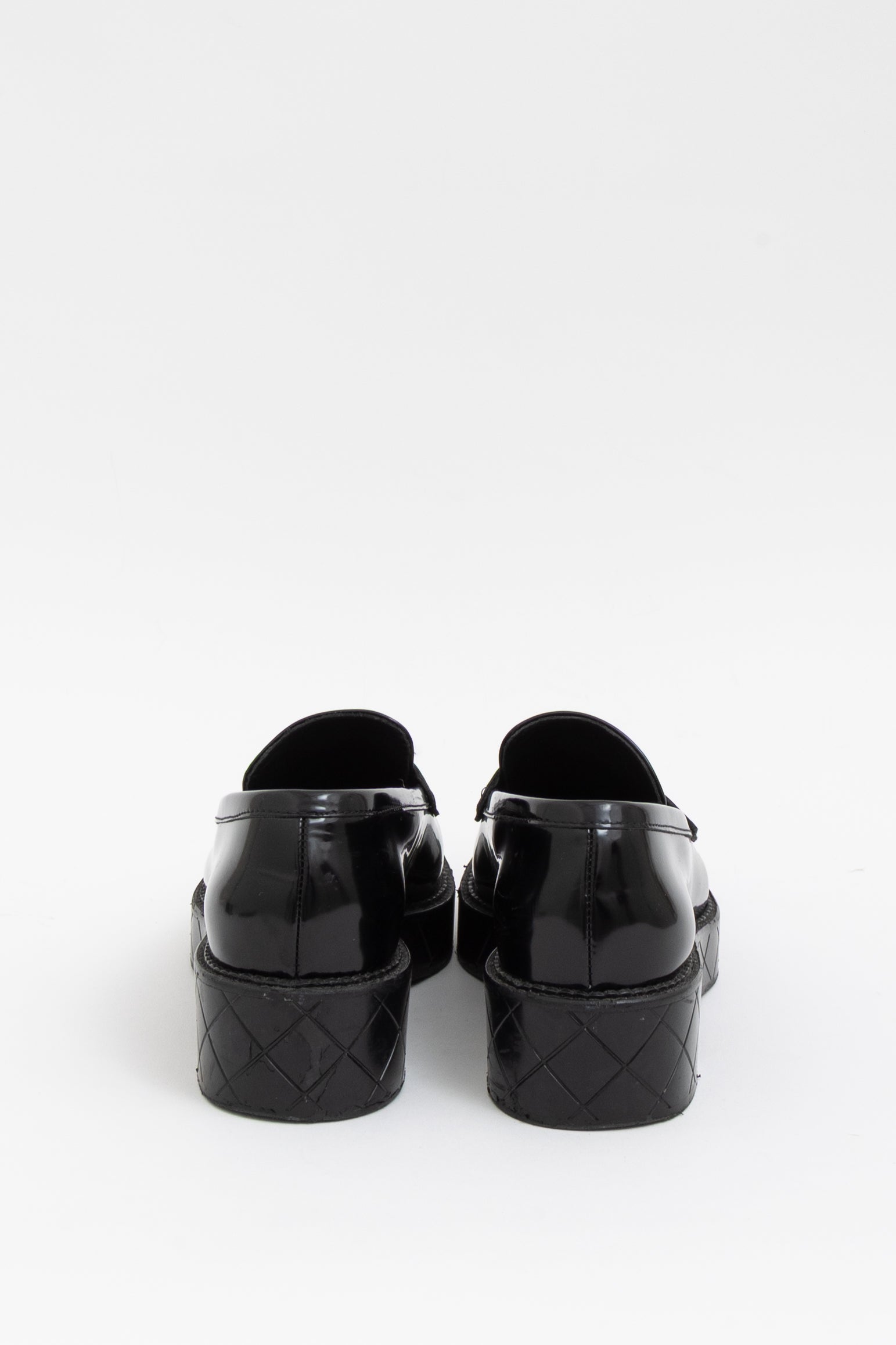 Quilted CC Moccasin Loafers