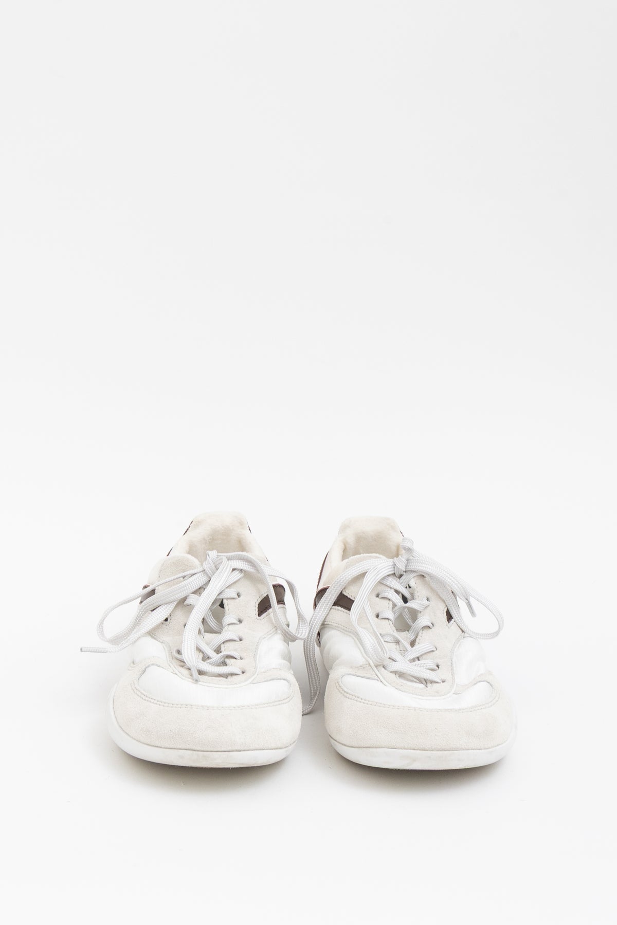 Gymnasium Technical Fabric and Suede Sneakers