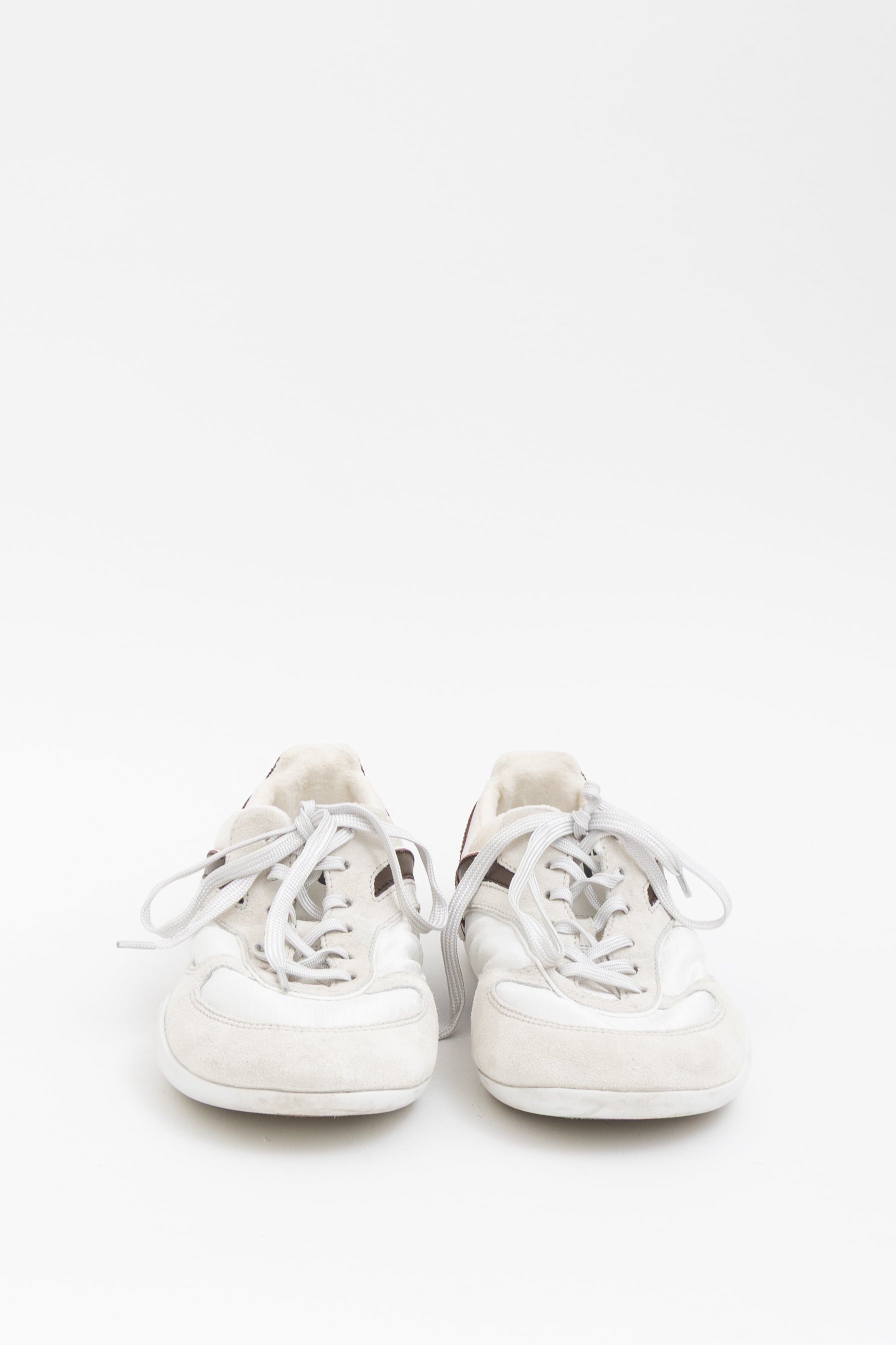 Gymnasium Technical Fabric and Suede Sneakers