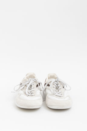 Gymnasium Technical Fabric and Suede Sneakers