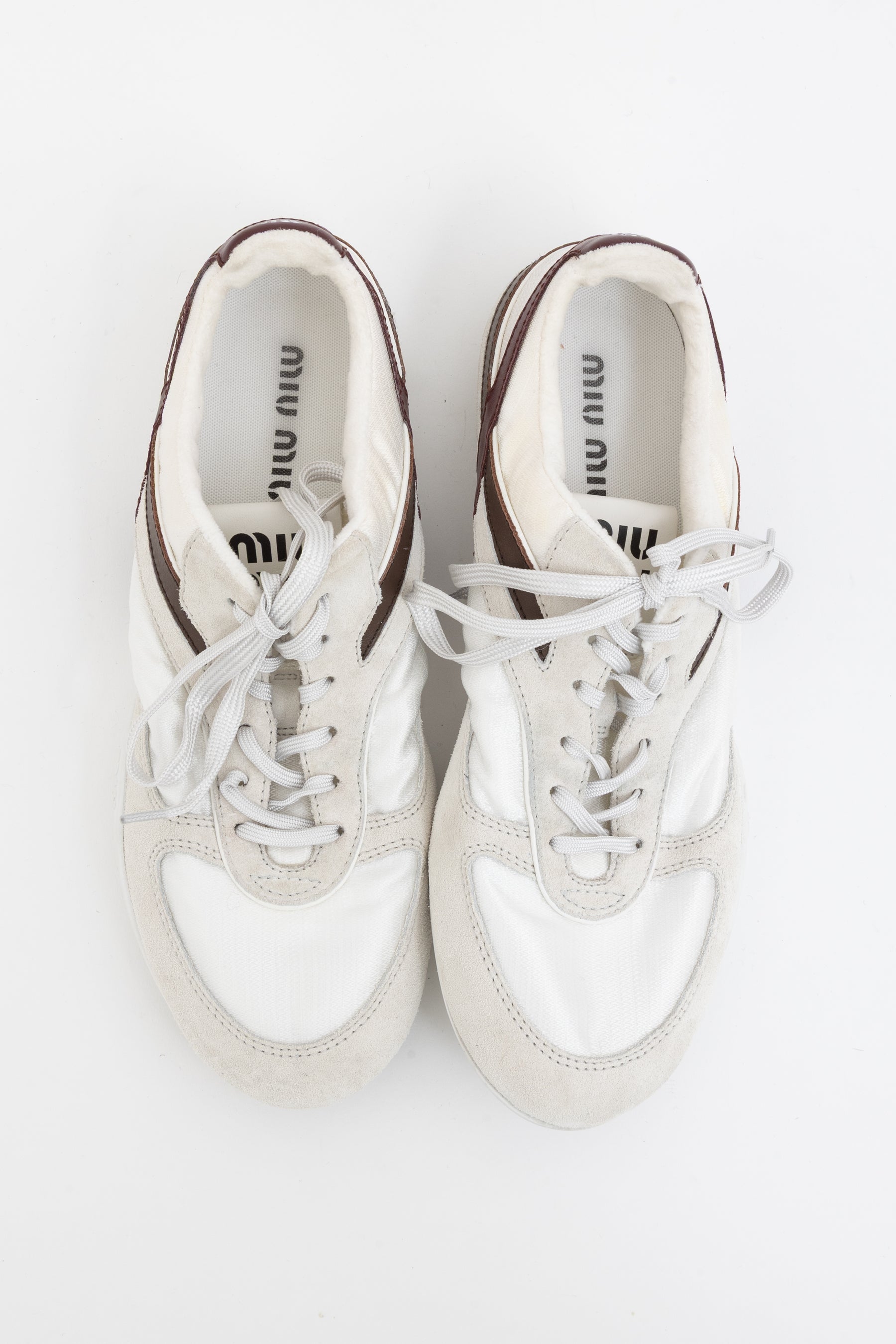 Gymnasium Technical Fabric and Suede Sneakers