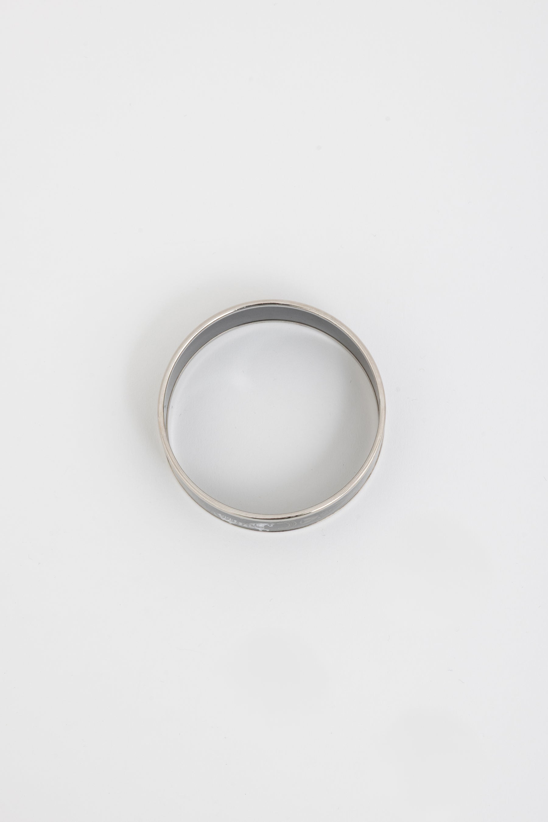 Grand Apparat Wide Enamel Bangle Bracelet