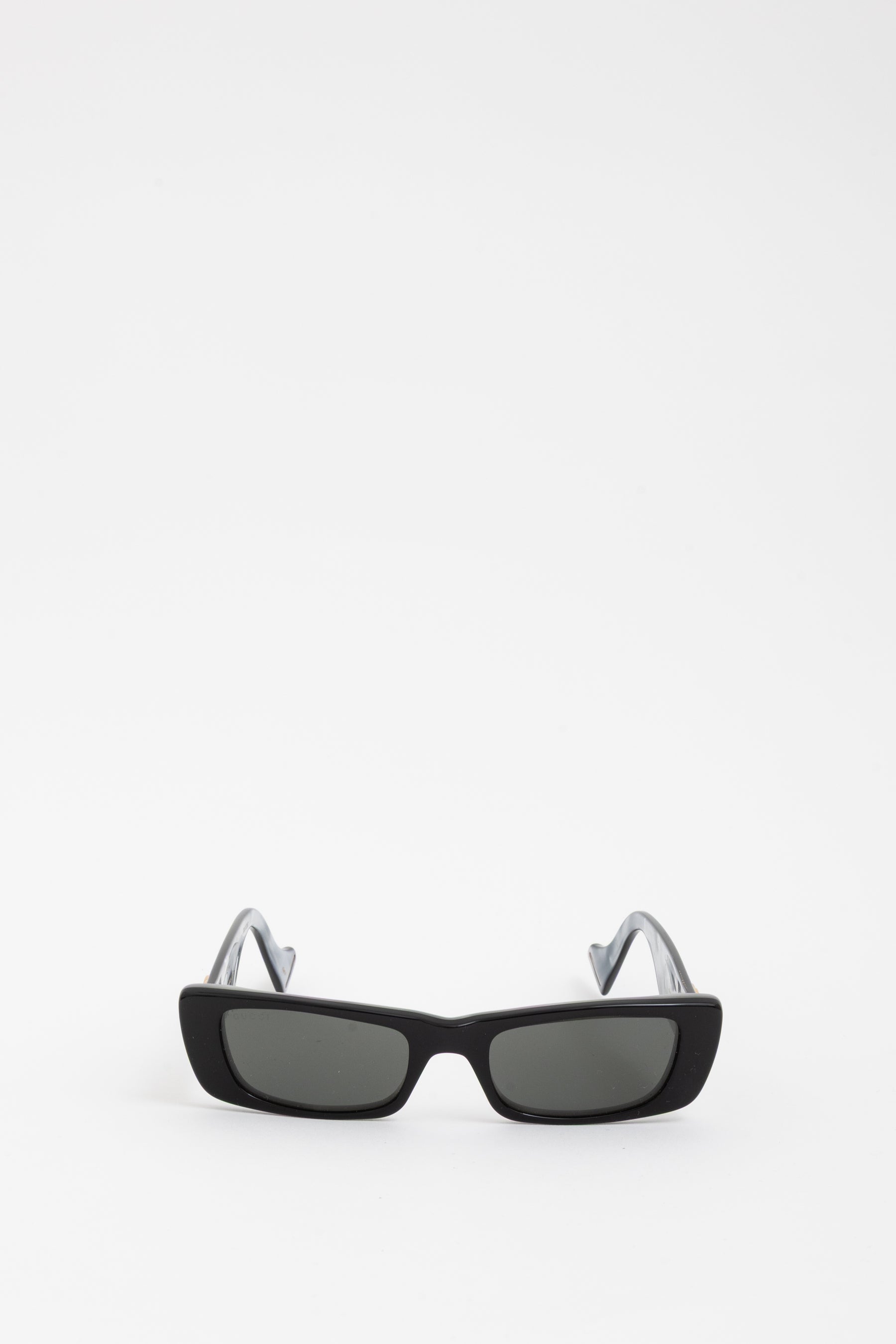 Rectangular Logo Sunglasses