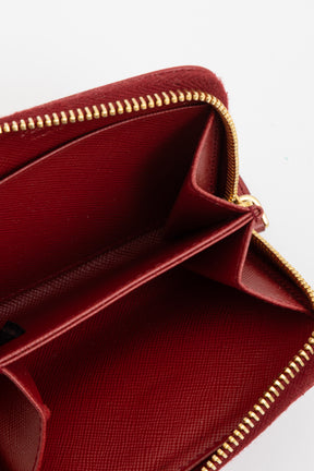 Saffiano Zip Around Wallet