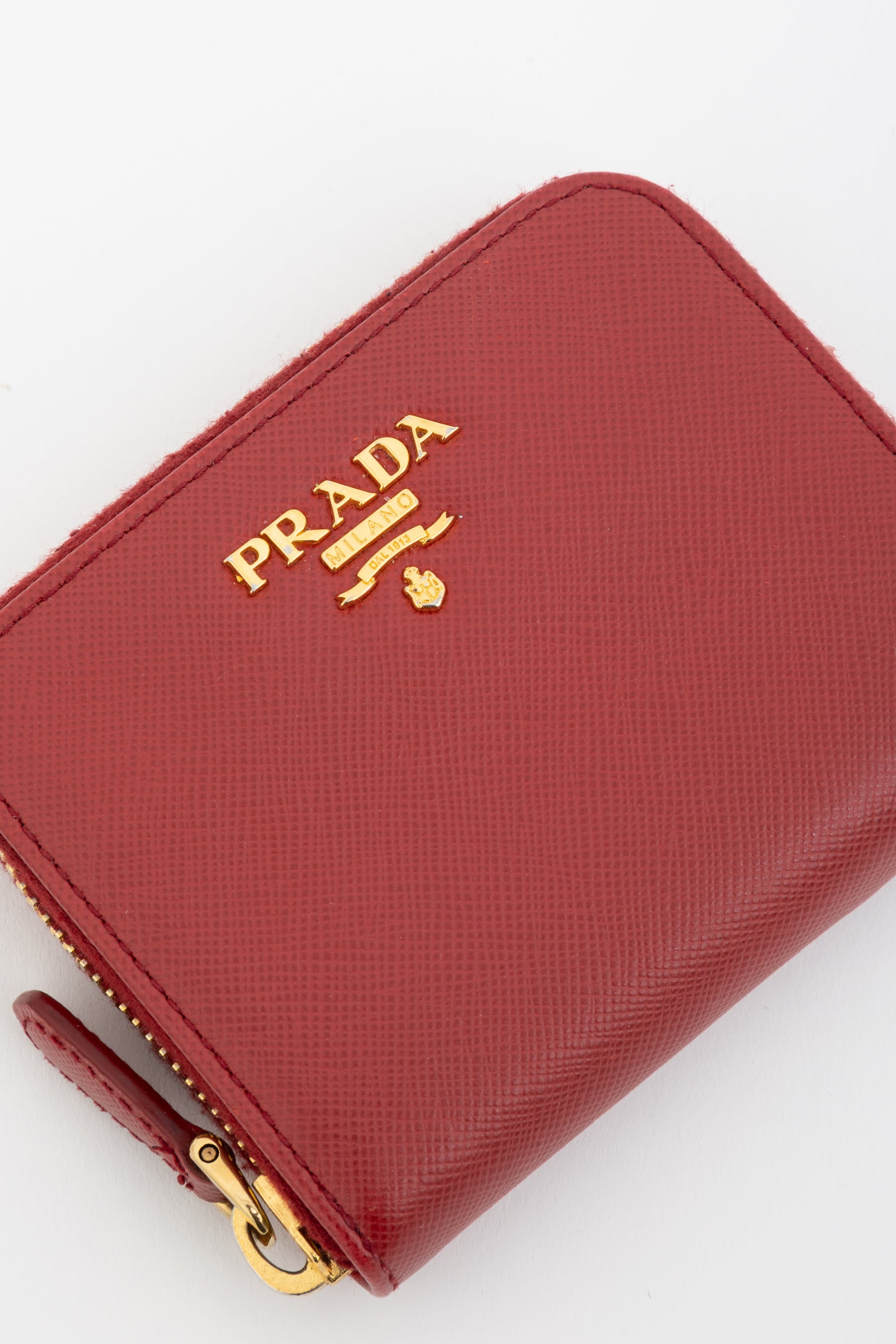 Saffiano Zip Around Wallet