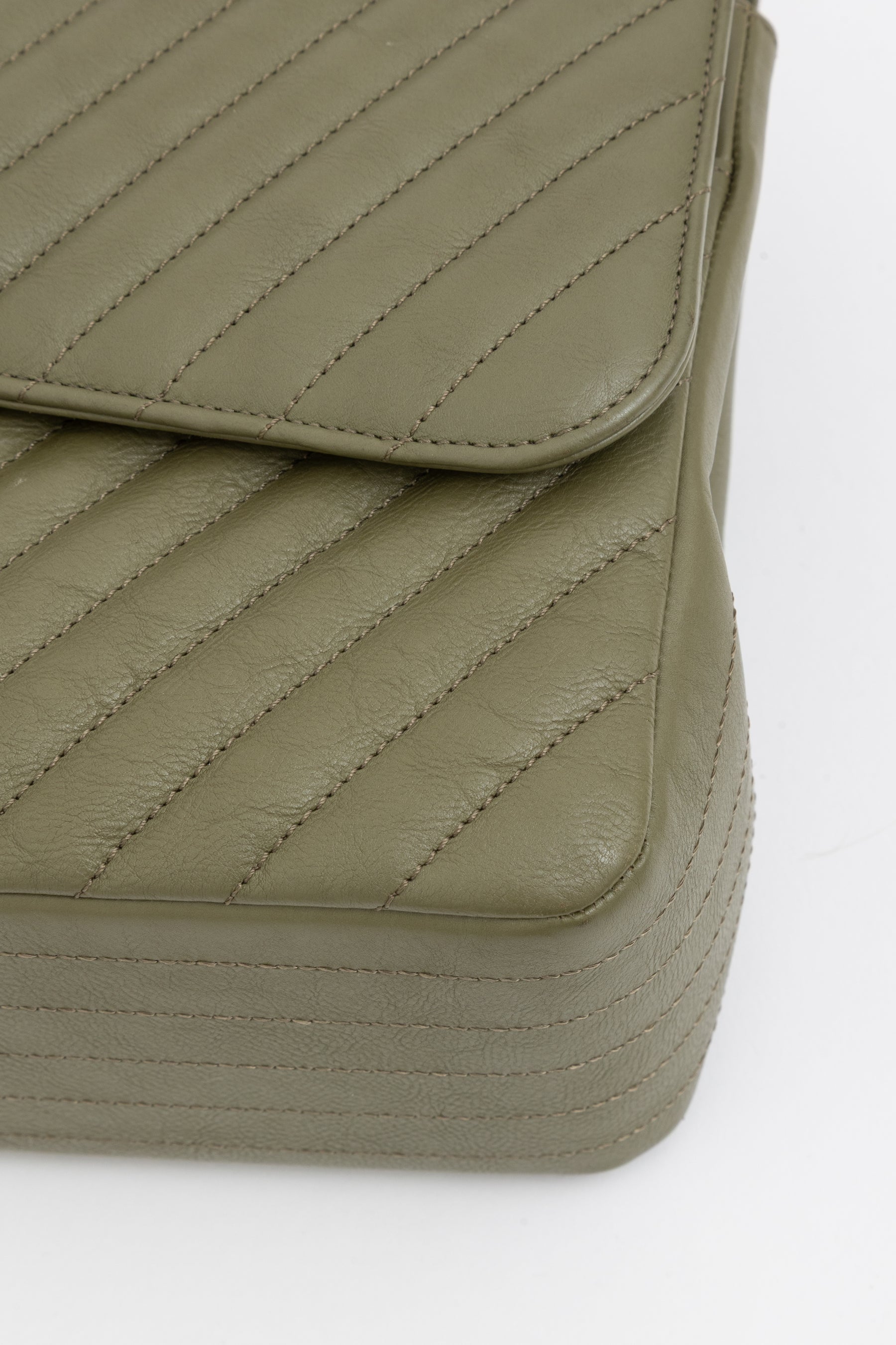 Chevron Jumbo Classic Double Flap Bag