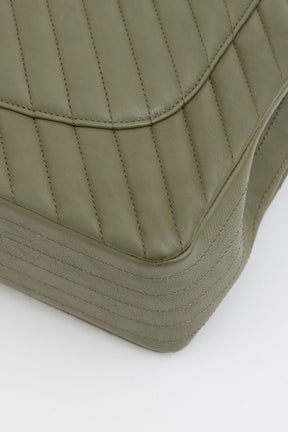 Chevron Jumbo Classic Double Flap Bag