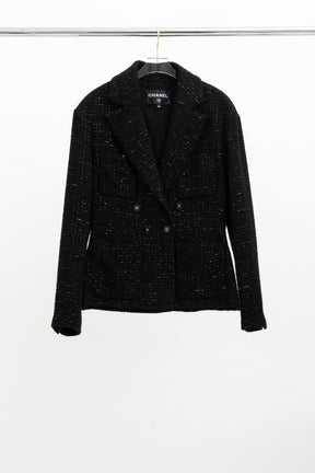 24B Tweed Double Breasted Blazer