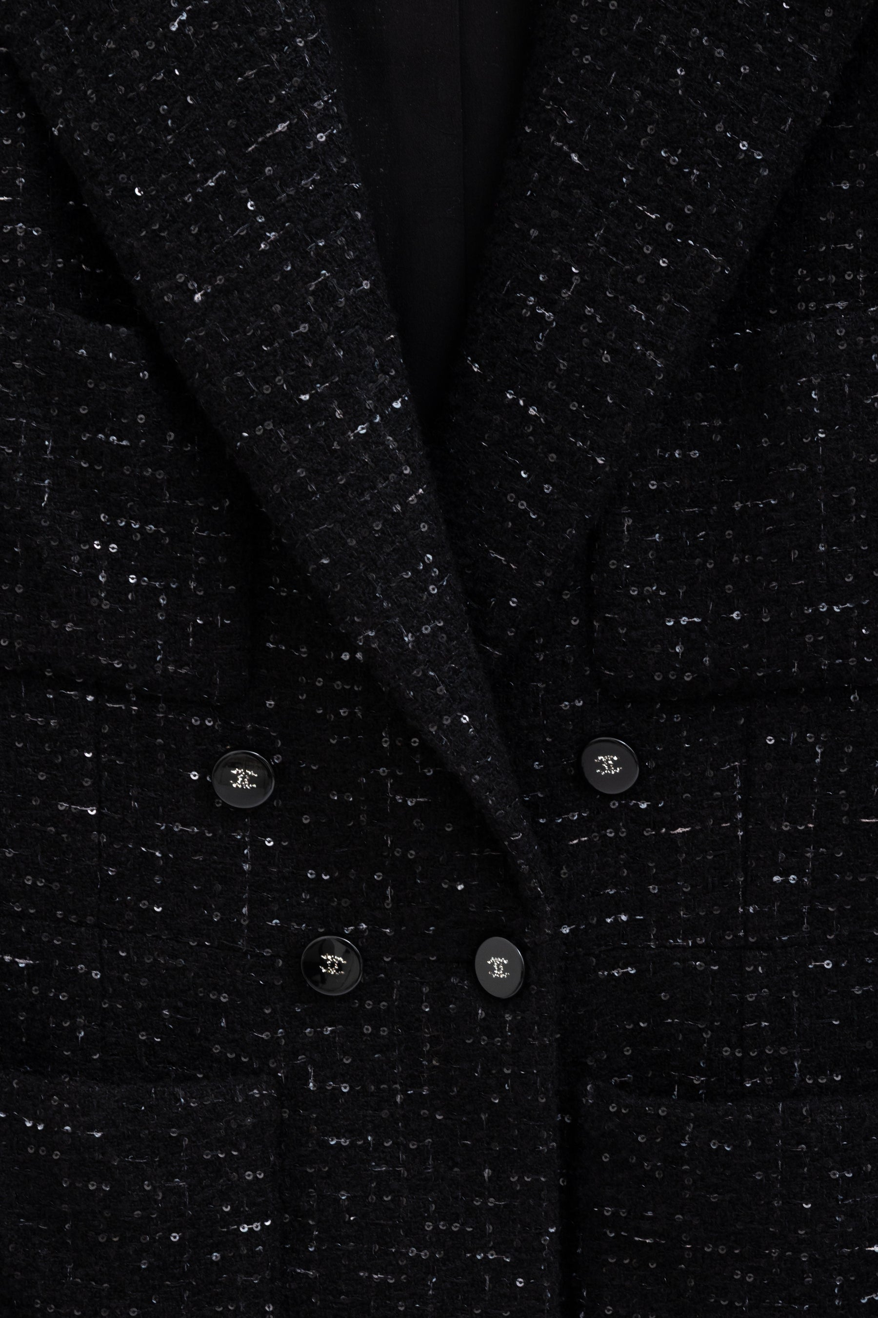 24B Tweed Double Breasted Blazer