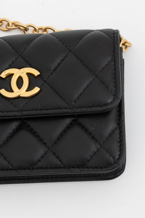 Heart Chain Mini Flap Bag