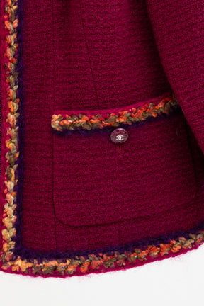 Fall/Winter 2014 Wool Tweed Zip-Up Jacket & Skirt