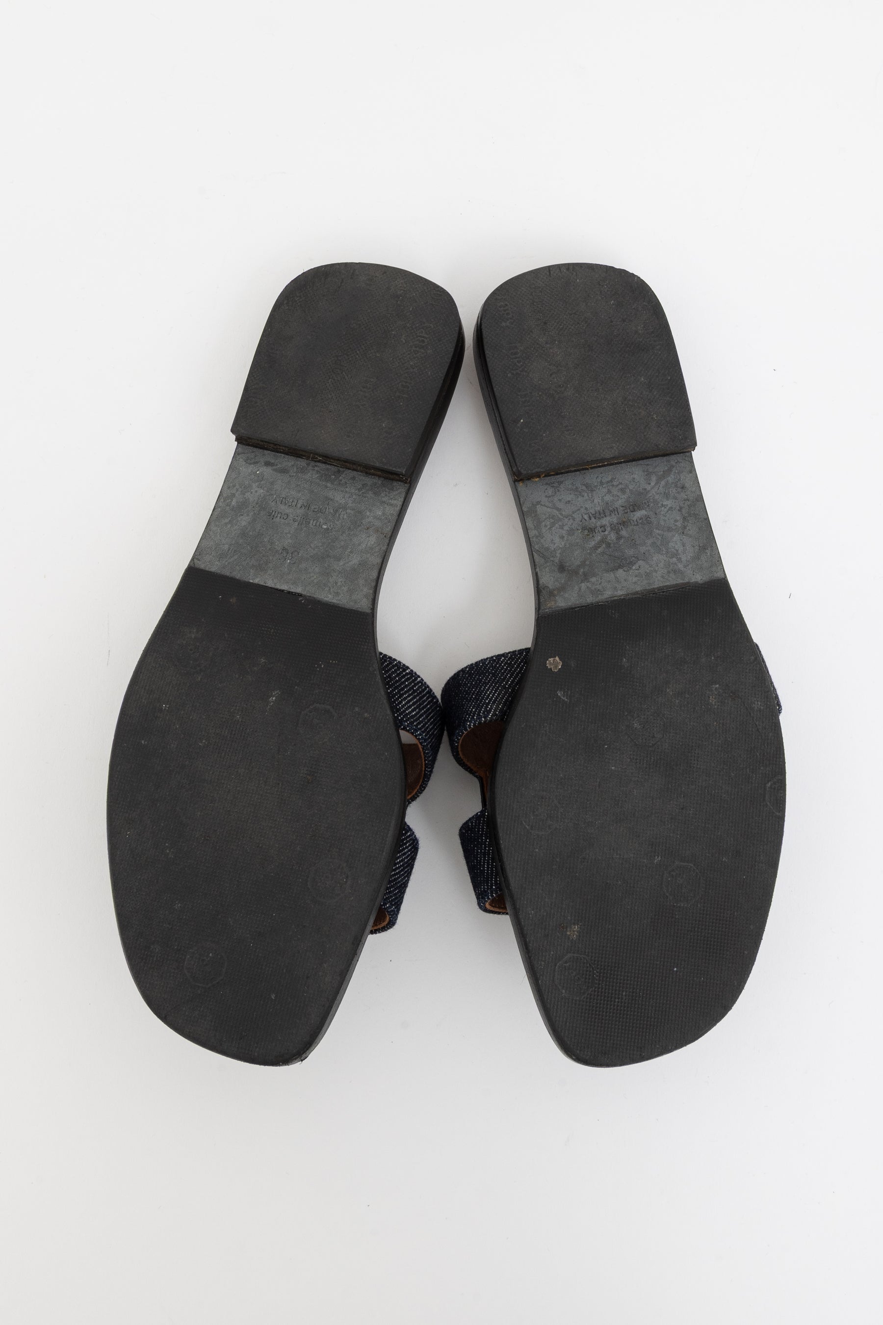 Denim Oran Sandals