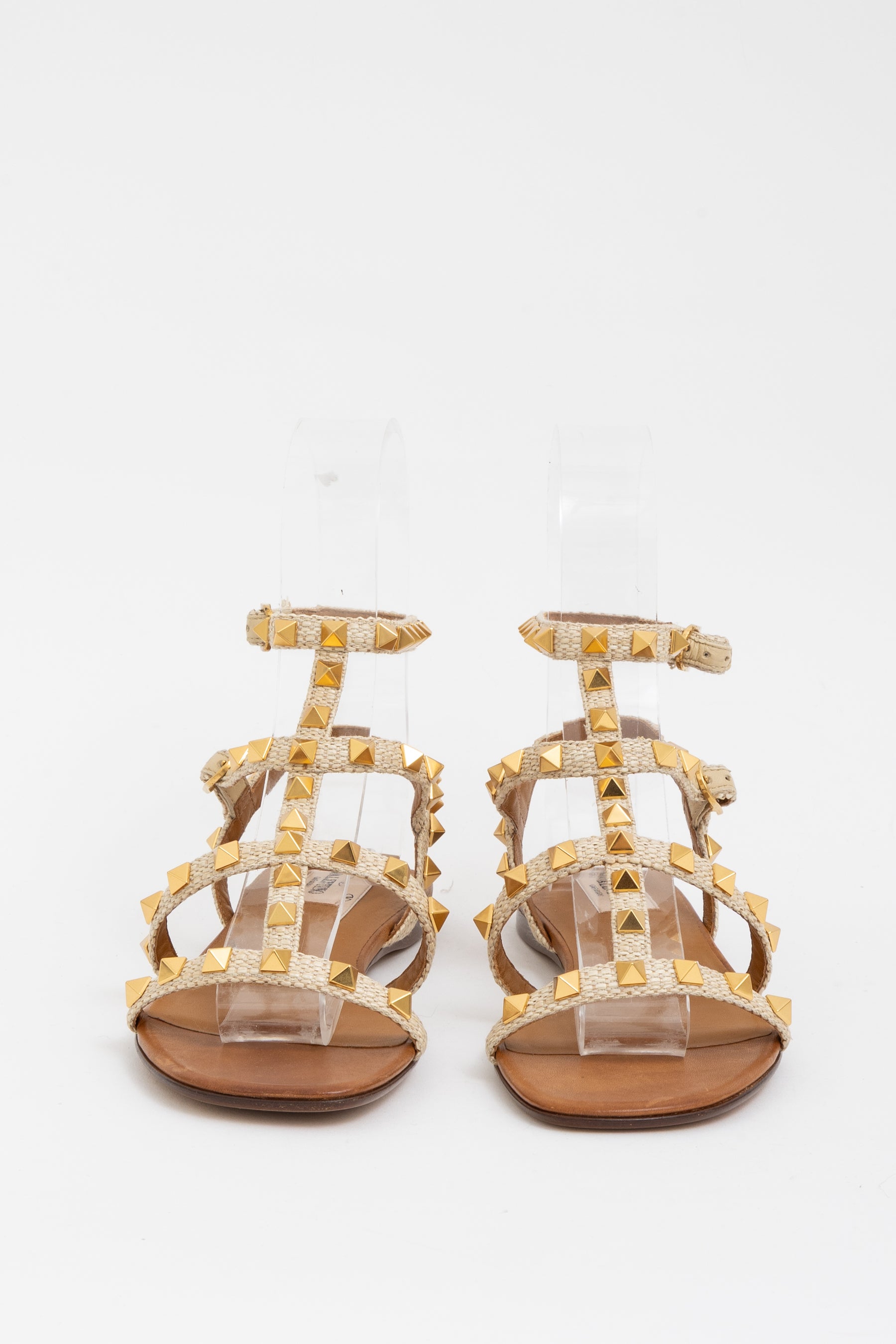 Rockstud Caged Sandals