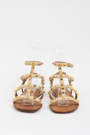 Rockstud Caged Sandals