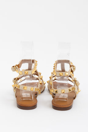 Rockstud Caged Sandals