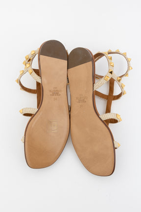 Rockstud Caged Sandals