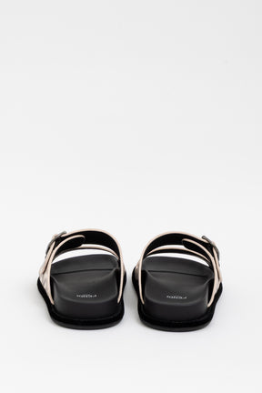 Logo Buckle Slides