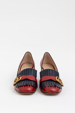 GG Marmont Fringed Pumps