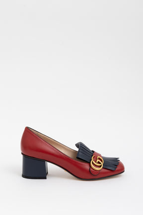 GG Marmont Fringed Pumps
