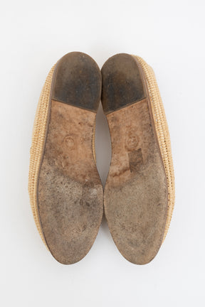 Raffia Loafers