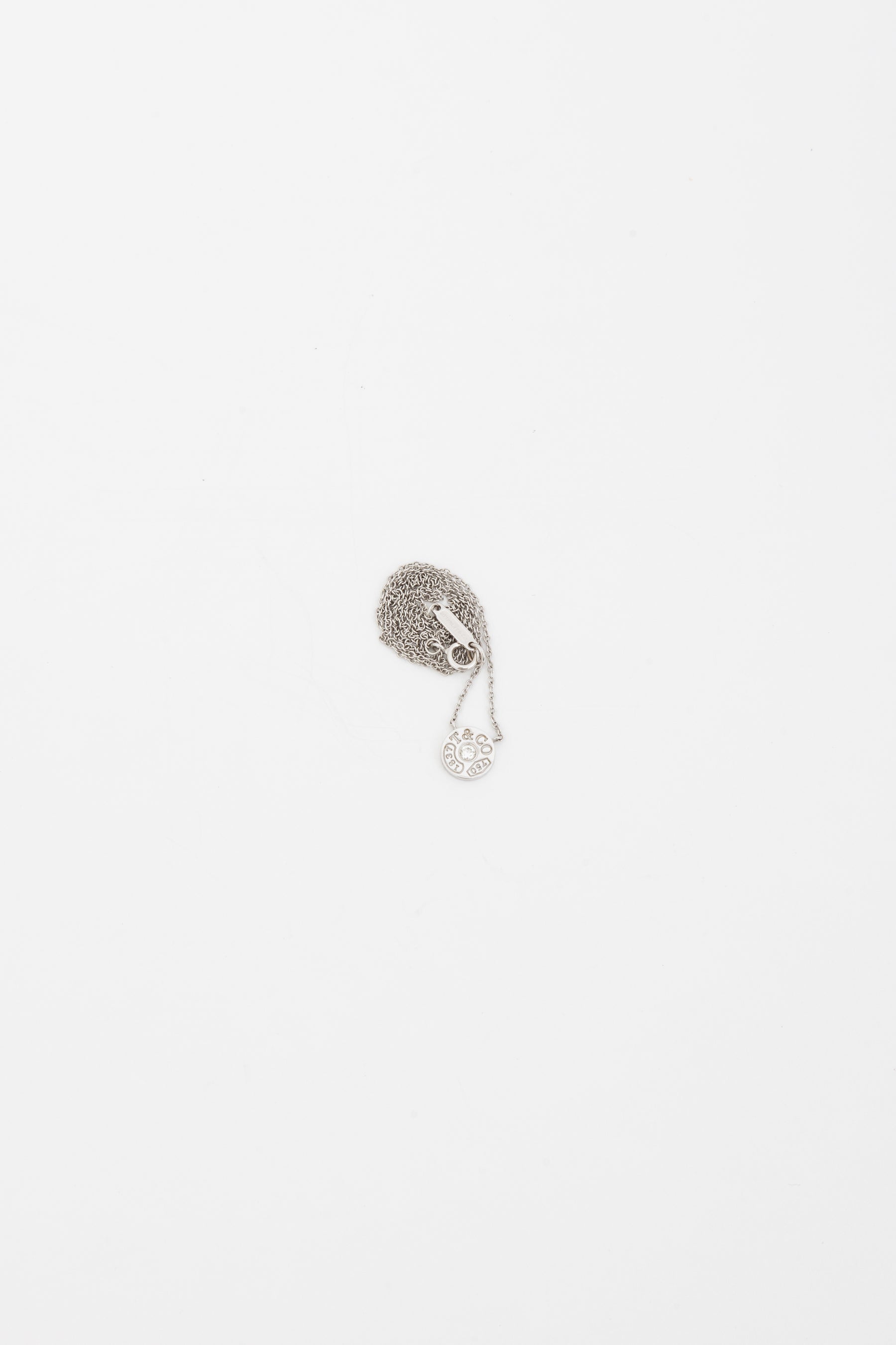 1837 Circle Diamond Pendant