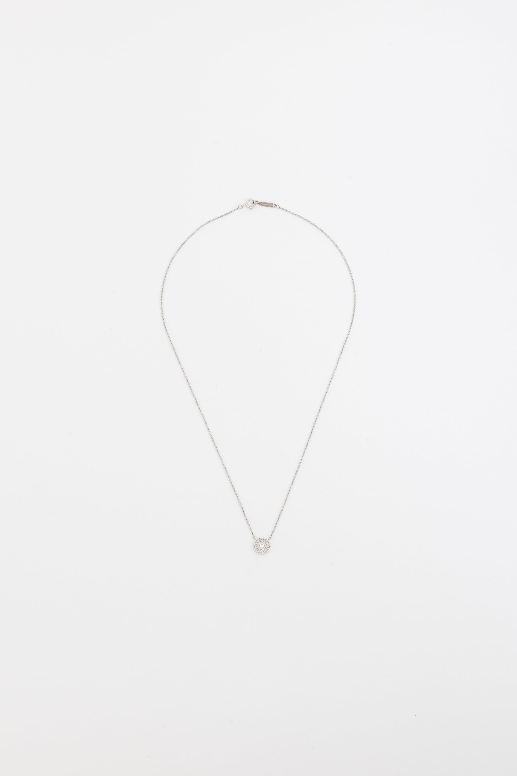1837 Circle Diamond Pendant