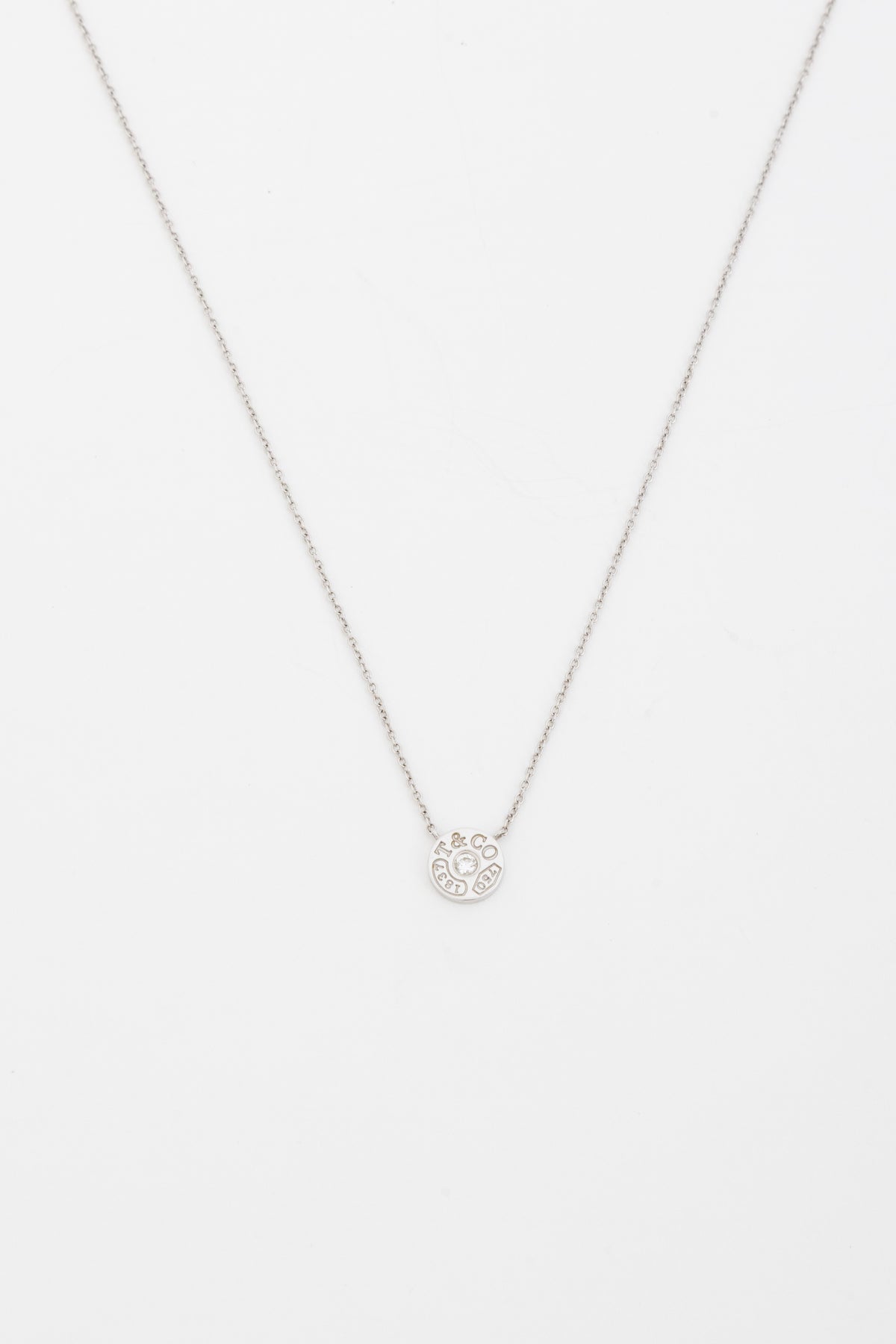 Tiffany 1837 Circle Diamond Pendant