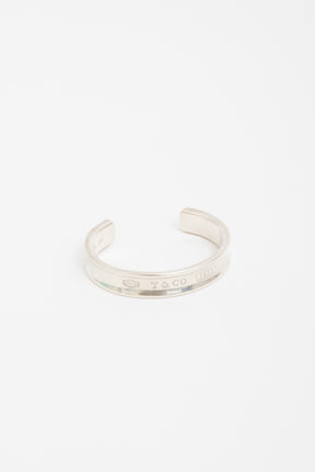 Tiffany 1837 Sterling Silver Cuff Bracelet