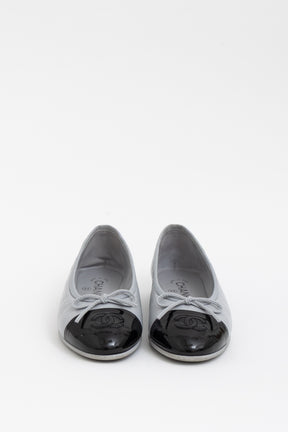 Crumpled Ballerina Flats