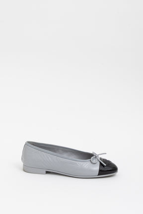 Crumpled Ballerina Flats