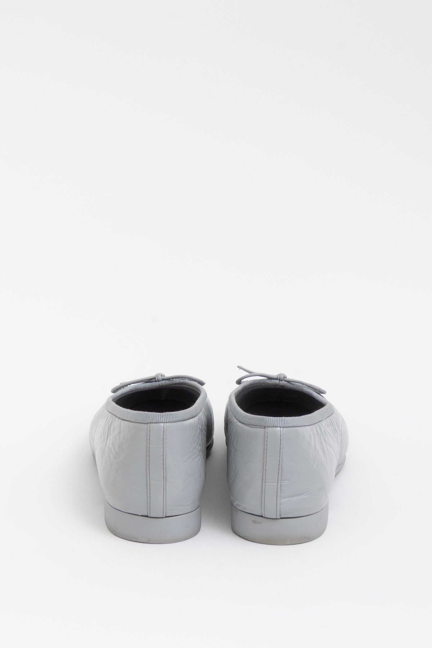 Crumpled Ballerina Flats