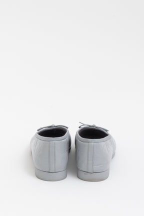 Crumpled Ballerina Flats