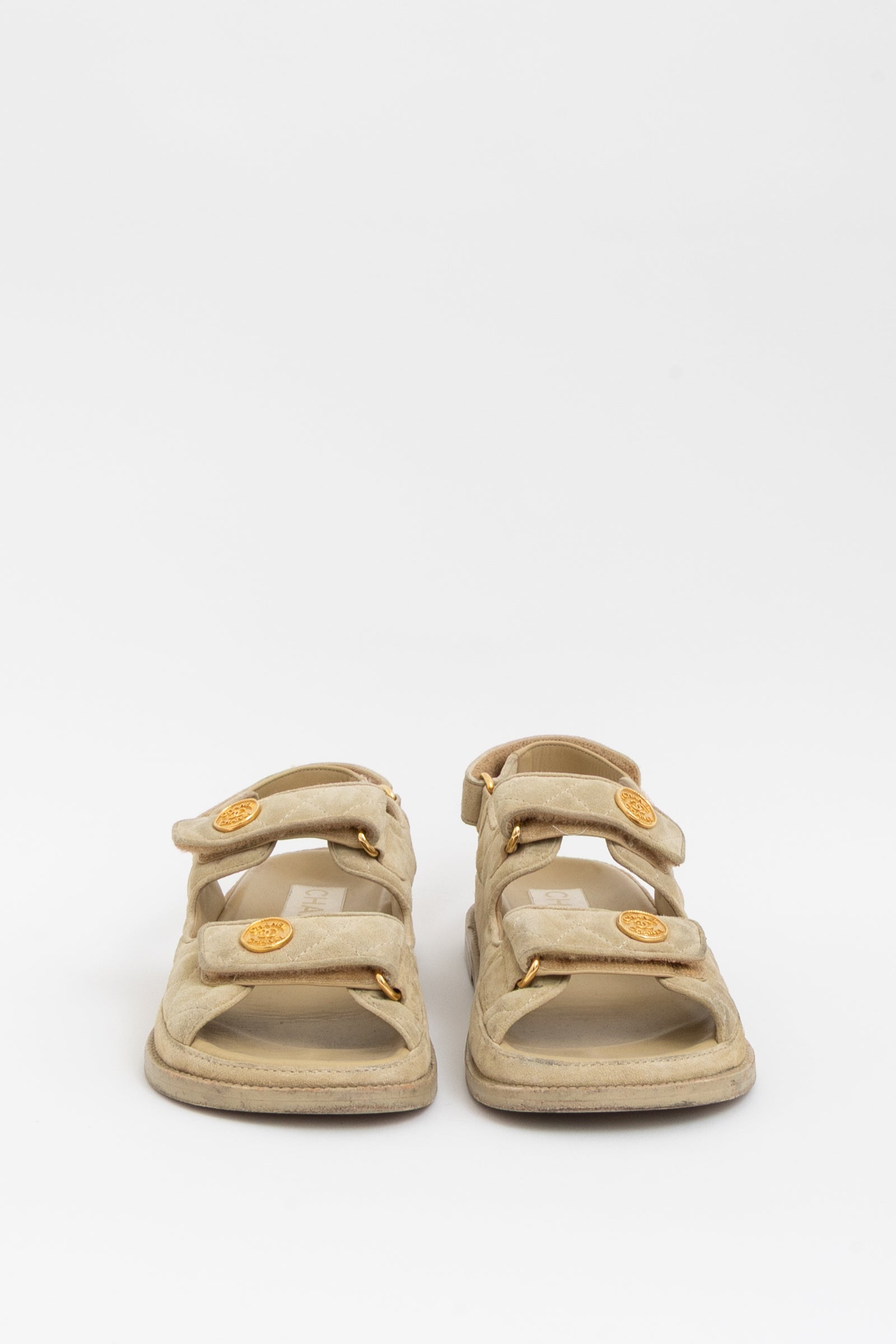 Suede Dad Sandals