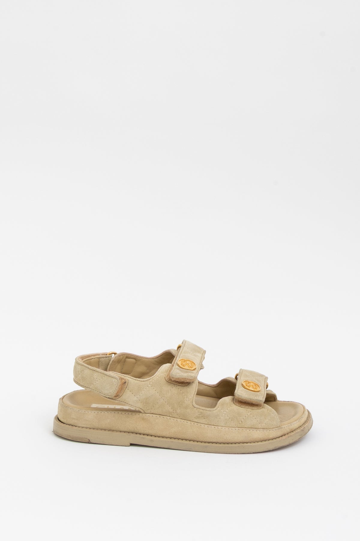 Suede Dad Sandals