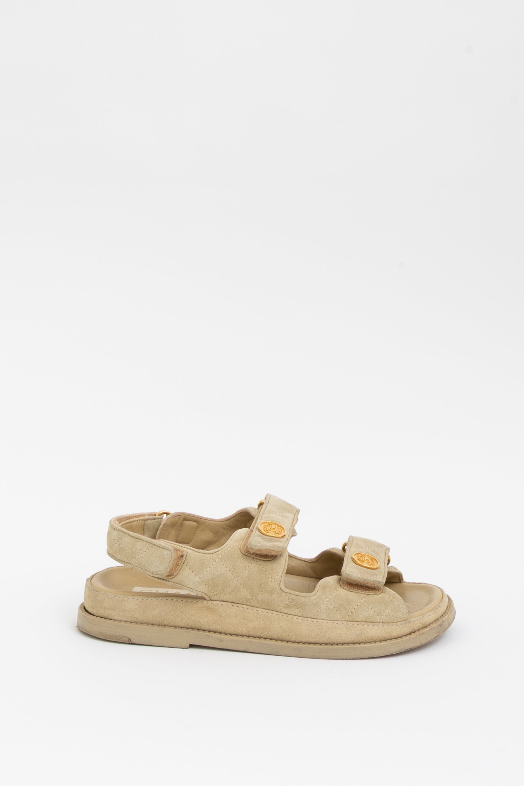 Suede Dad Sandals