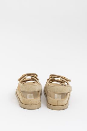 Suede Dad Sandals