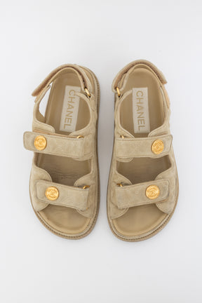 Suede Dad Sandals
