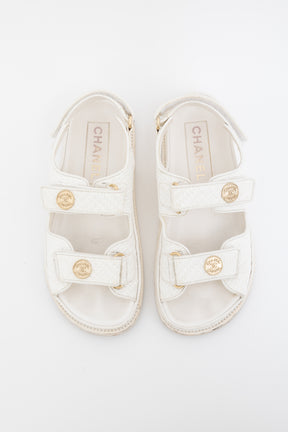 Raffia Dad Sandals